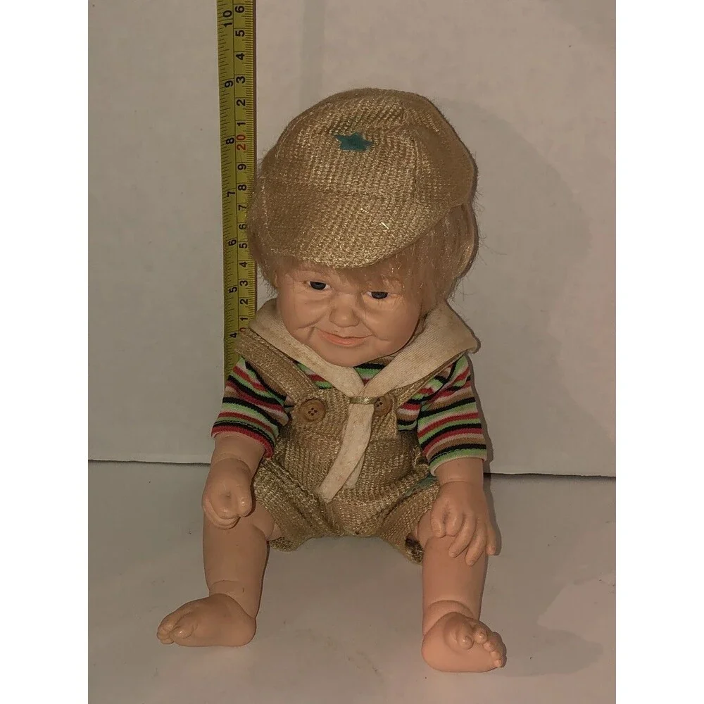 Adorable Baby Doll ZY Toys 12” Cheeky Smiling Hat Butterfly Rainbow Pride Shirt